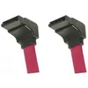 Image de Câble SATA 2 coudes 50cm - Connecteur SATA 7 points coudé bas 90°
