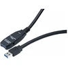 Image de Cordon de rallonge USB-A 3.0 de 20 metres avec amplification electronique