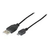 Image de Cordon eco USB 2.0 A / MICRO B noir - 3 m