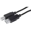 Image de CORDON USB 2.0 AB M-M 3M NOIR