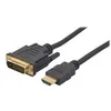 Image de DACOMEX cable adaptateur - HDMI / DVI - 2 m