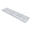 Image de DACOMEX MK340 - clavier - AZERTY - Francais - argent Peripherique d'entree