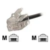 Image de deXlan cable de telephone - 30 m - noir