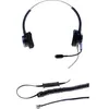 Image de DACOMEX PERLE - Casque téléphone binaural sur-oreille RJ9 micro antibruit Micro Flex Quick Disconnect