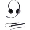 Image de DACOMEX Perle - casque telephone binaural micro Flex antibruit