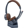 Image de Dacomex Casque UC sans fil BlueTooth Binaural Pearl Blue + socle USB-A