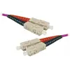Image de Jarretière optique duplex multimode 2mm OM4 SC-UPC/SC-UPC - 2 m
