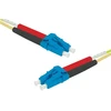 Image de Jarretiere optique duplex HD mono OS2 9/125 LC-UPC/LC-UPC jaune - 10 m