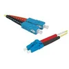 Image de Jarretiere optique duplex HD mono OS2 9/125 SC-UPC/LC-UPC jaune - 2 m