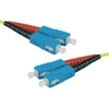 Image de Jarretiere optique duplex HD mono OS2 9/125 SC-UPC/SC-UPC jaune - 3 m