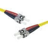 Image de Jarretiere optique duplex HD mono OS2 9/125 ST-UPC/ST-UPC jaune - 2 m