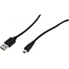 Image de Cordon USB 2.0 type A / mini B - 5,0 m
