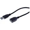 Image de Rallonge éco USB 3.0 type A - A noire - 3 mètres