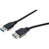 Image de Rallonge USB 3.0 type A / A noire - 5,0 m