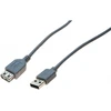 Image de Rallonge USB 2.0 grise - 0,4 m