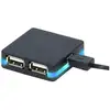 Image de Cuc Exertis Connect 543130 Hub & Concentrateur Usb 2.0 480 Mbit/s Noir