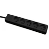 Image de DEXLAN Multiprise 5 prises sans interrupteur noire - 1,5 m