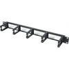 Image de DEXLAN Panneau support cables 1U 19 ouvert