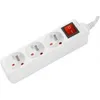 Image de Multiprise - Noname - 3 Prises - 1 Interrupteur - Câble 15 m - Blanc