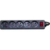 Image de DEXLAN Multiprise 5 prises avec interrupteur noire - 1,5 m