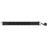 Image de Multiprise rackable 19'' 6 prises avec voyant