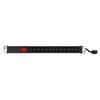 Image de Multiprise - - 12 prises IEC C13 19 - Avec interrupteur et protection