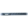Image de Multiprise rackable 19'' 6 prises avec disjoncteur