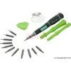 Image de Kit doutils pour iPhone/iPad - 16-en-1 - Jeu de pinces - Dimensions 4mm - Vert