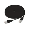 Image de Cordon RJ45 plat categorie 6 U/FTP snagless noir - 5 m