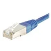 Image de Generic cordon de raccordement - 15 cm - bleu