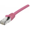 Image de DEXLAN Cordon RJ45 categorie 6A S/FTP LSOH snagless rose - 1 m