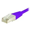 Image de generic cordon de raccordement - 15 cm - violet