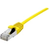 Image de DEXLAN Cordon RJ45 CAT 6A S/FTP LSOH Ultra Fin jaune - 0,3 m