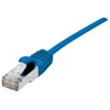 Image de DEXLAN Cordon RJ45 CAT 6A S/FTP LSOH Ultra Fin bleu - 0,5 m