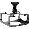 Image de Support plafond pour vidéoprojecteur LCD et DLP - Marque - Modèle - Pivotement horizontal et vertical - Noir