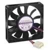 Image de Ventilateur de remplacement SPIRE 70x70x15 - 4 FILS PWM - Hautes performances et extra silencieux