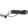 Image de Antivol PC portable a code et cable spirale extensible 1,8M