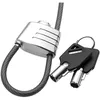 Image de Câble Antivol à Clé - Non spécifié - 1.80m - 2 clés fournies - Collier de serrage autoagrippant