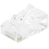 Image de Connecteur 8P8C Rj45 catégorie 6A utp en lot de 10 à sertir