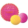 Image de Balle Sensorielle LUDI - Rose - Stimule le toucher et la coordination de bébé