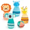 Image de Quilles tissus x 4 avec balle