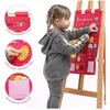 Image de Calendrier éducatif - LUDI - 50004 - Rose - Pièces détachables - Tissu doux