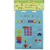 Image de Calendrier Mural Tissu Basic Bleu Textile 40 X 53 Cm Ludi