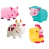 Image de Ludi - Animaux Arroseurs En Plastique Pour Jouer Dans Le Bain. 4 Animaux De La Ferme