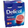 Image de Delical Boisson Lactée HP HC Fruits Rouges 4 x 200ml