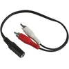 Image de APM 419004 Adaptateur 2 RCA / Jack 3.5 mm