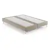 Image de Sommier Tapissier L16 Lattes Pin Beige/blanc 2x80x200 Cm Fdl-g