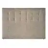 Image de Tête De Lit Firenze 90 Tissu Beige Light Taupe 90x10x120 Cm Fdl-g