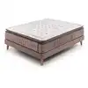 Image de Ensemble Matelas Et Sommier Pack Boutonnier Mousse Beige 140x190 Fdl-e
