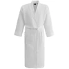 Image de Peignoir nid d'abeille mixte Spa blanc, Sensei M - SENSEI